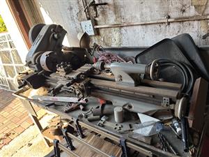 Myford Super 7 Lathe with accessories