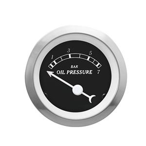 Autogauge 52mm Oil Pressure Gauge (Black Face)