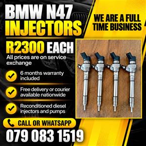 BMW N47 INJECTORS FOR SALE WITH WARRANTY 