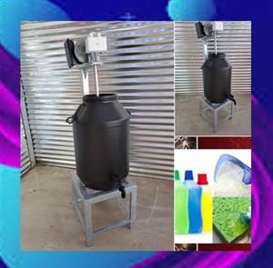 Complete detergent startup package – 100L mixer, blades, free formulas