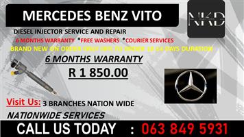MERCEDES BENZ VITO DIESEL INJECTORS UVONGO KWAZULU NATAL 