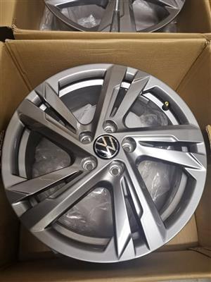 16" VW POLO TSi/Vivo original brand new mags set can fit Audi A1, (5x100pcd),