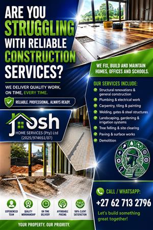 Renovations, Maintenance, Home Improvement & Construction Services