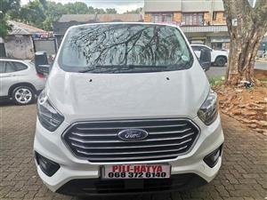 2021 FORD TOURNEO CUSTOM 2.2 TDCI TREND LWB 92KW 9 SEATER MANUAL
