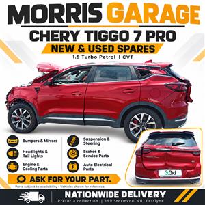 Chery Tiggo 7 Pro Spares — New & Used Parts | Morris Garage Pretoria