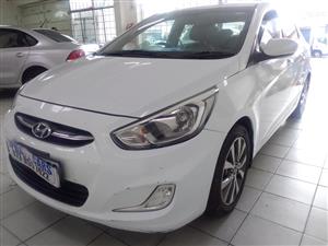 2017 HYUNDAI ACCENT 1.6 MANUAL PETROL WHITE COLOR 