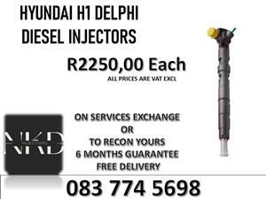 HYUNDAI H1 DELPHI - NEW AND RECON DIESEL INJECTORS 