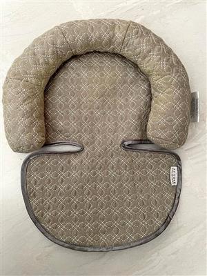 JJ Cole Collections Newborn Infant Head Support, Graphite.