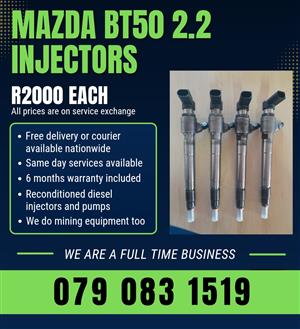 MAZDA BT50 2.2 INJECTORS FOR SALE WITH WARRANTY INCLUDED 