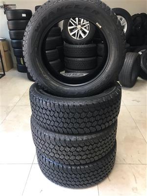 265/60R18 Goodyear Warangler All-Terrin adventures tyres