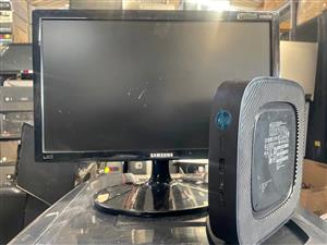19inch LED Monitor with Hp Thin Client T540