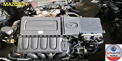 MAZDA ZY USED IMPORTED SECOND HAND LOW MILEAGE ENGINE FOR SALE