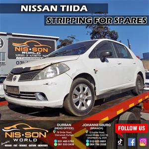 NISSAN TIIDA STRIPPING FOR SPARES