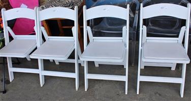 WHITE WEDDING /CATERING FOLDUP CHAIR S065842D