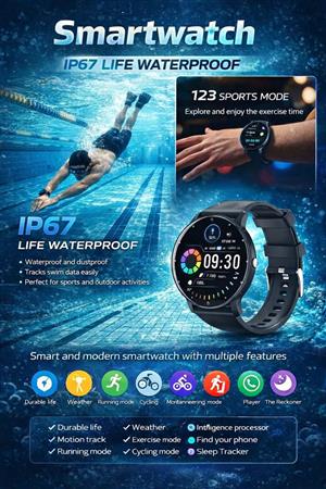 New modern round Smartwatch