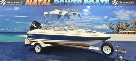 LEGEND 17 FT ON TRAILER 115 HP SUZUKI 4 STROKE 2023 MODEL 21 HOUR 