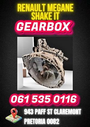 Renault megane shake it gearbox Call or WhatsApp me