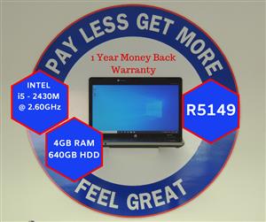 821 - HP ProBook 4530s Cheap Laptop