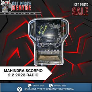 Mahindra Scorpio 2.2 2023 radio 