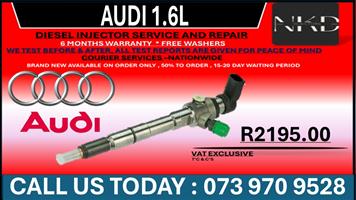 Audi 1.6L Diesel Injectors 