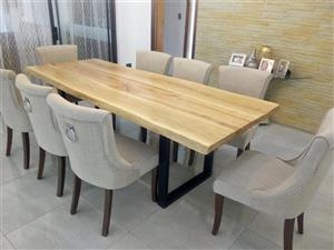 Hardwood Live Edge Tables