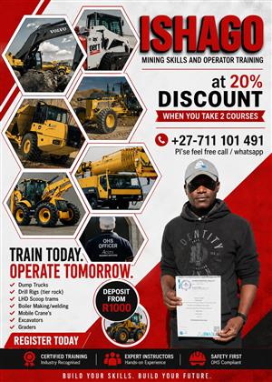 ADT DUMP TRUCK TRAINING MACHINE SKILLS AT RUSTENBURG