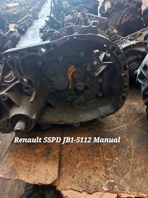 RENAULT 5SPD JB1-5112 MANUAL GEARBOX