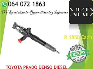 TOYOTA PRADO DIESEL INJECTOR FOR SALE OR SERVICE EXCHANGE OR TO RECON