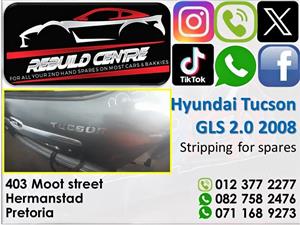 Hyundai Tucson GLS 2.0 2008 stripping for spares. 