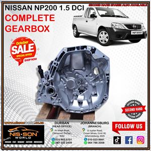 Nissan NP200 1.5 DCI Complete Gearbox