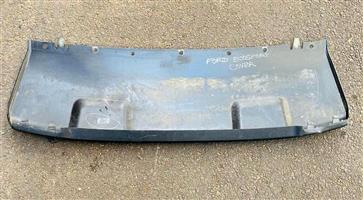 Ford Ecosport front bumper lower trimming