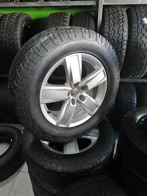 Volkswagen Amarock 18inch (WITH USED TYRES)