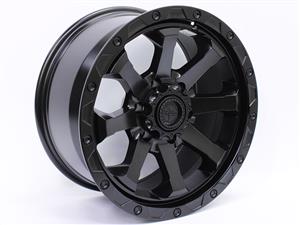 18″ Racing Hart Capone 6/139 Satin black Alloy Wheels