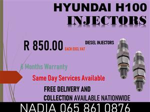 HYUNDAI H100 BRAND NEW AND RECONDITIONED DIESEL INJECTORS FOR SALE