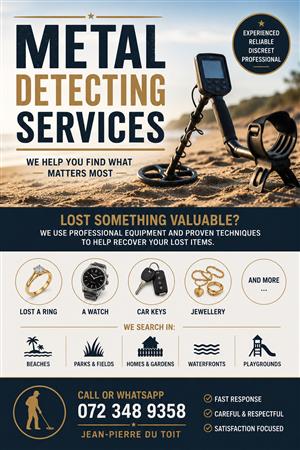Emergency Metal Detecting Cape Town Camps Hout Bay llandudno clifton blouberg 