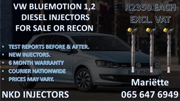 DIESEL INJECTORS VW BLUEMOTION