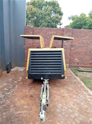 Kaeser 400cfm mobile compressor