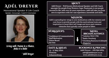 Adél Dreyer ~ Motivational Speaker & Life Coach