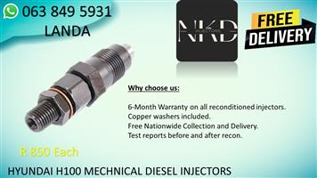 HYUNDAI H100 DIESEL INJECTORS FOR SALE IN ROODEPOORT GAUTENG 