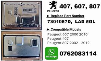 Peugeot Headlight Xenon ballast module