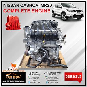 NISSAN MR20 COMPLETE ENGINE