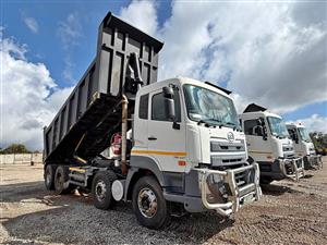 2017 UD CGE420 18cube tipper truck