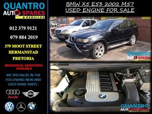 BMW X5 E53 2002 M57 Used Engine