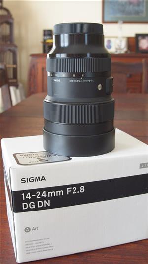 Sigma 16-24 F2.8 Wide Angle for Sony E mount