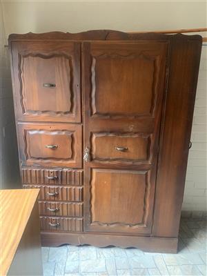 Solid Imbuia Wardrobe 