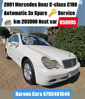 2001 Mercedes Benz C-class C180 Automatic 