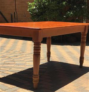 oregon pine dining room table for sale