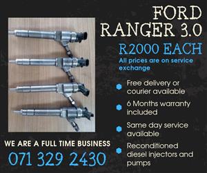 FORD RANGER 3.0 INJECTORS FOR SALE WITH WARRANTY 