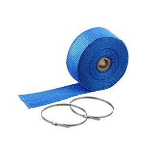 Performance Exhaust Wrapping - 15metre - Blue