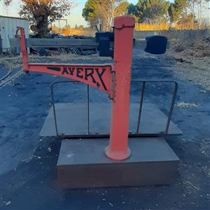 Heavy Duty Avery Platform scale1 Ton